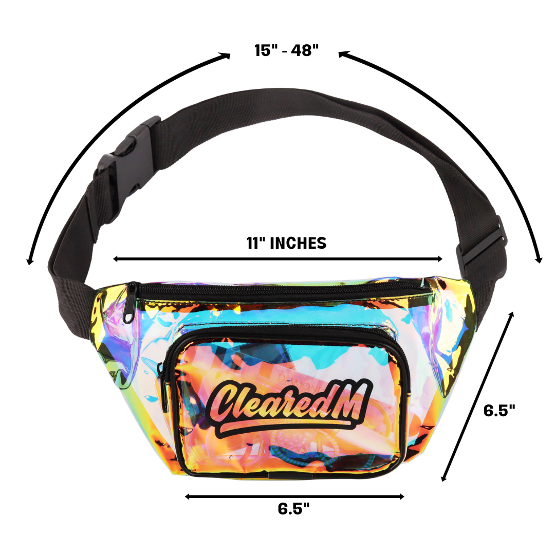 Translucent Gold Fanny Pack