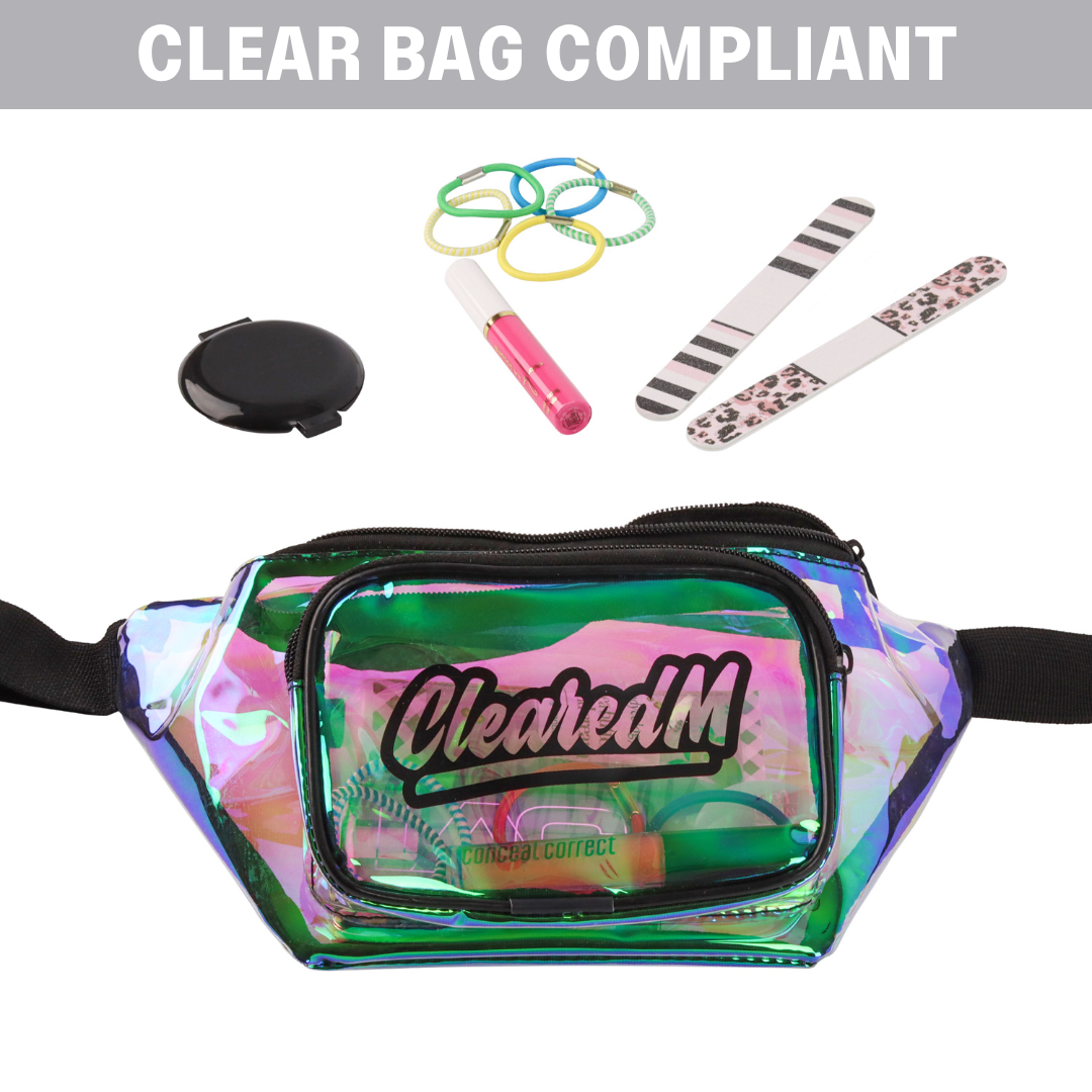 Clear green fanny on sale pack